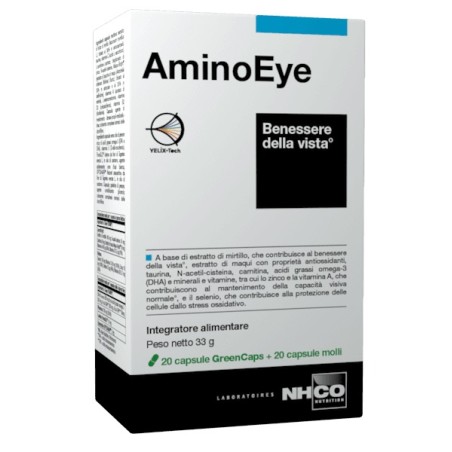 Nhco Aminoeye 20 Capsule Green Caps + 20 Capsule Molli