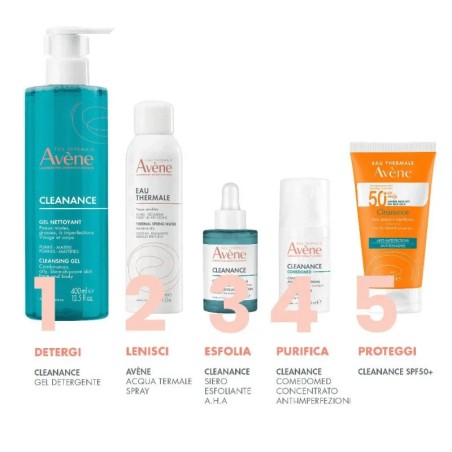 Avene Cleanance Gel Detergente Per Impurità Acne E Imperfezioni 400 Ml
