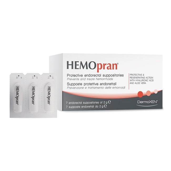 Hemopran Endorettali 7 Supposte 2 G Hemopran Endorettali 7 Supposte 2 G