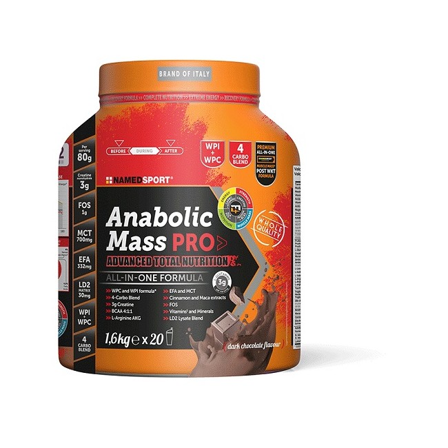 Anabolic Mass Pro Dark Chocolate 1600 G Anabolic Mass Pro Dark Chocolate 1600 G