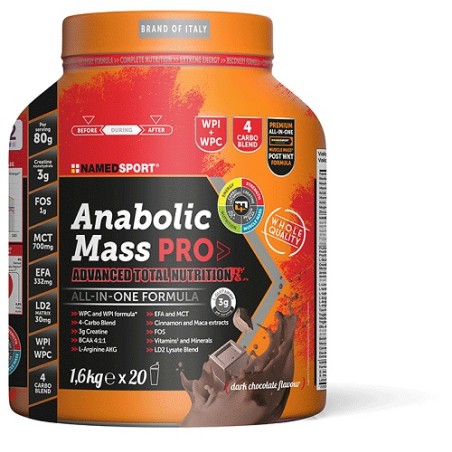 Anabolic Mass Pro Dark Chocolate 1600 G Anabolic Mass Pro Dark Chocolate 1600 G