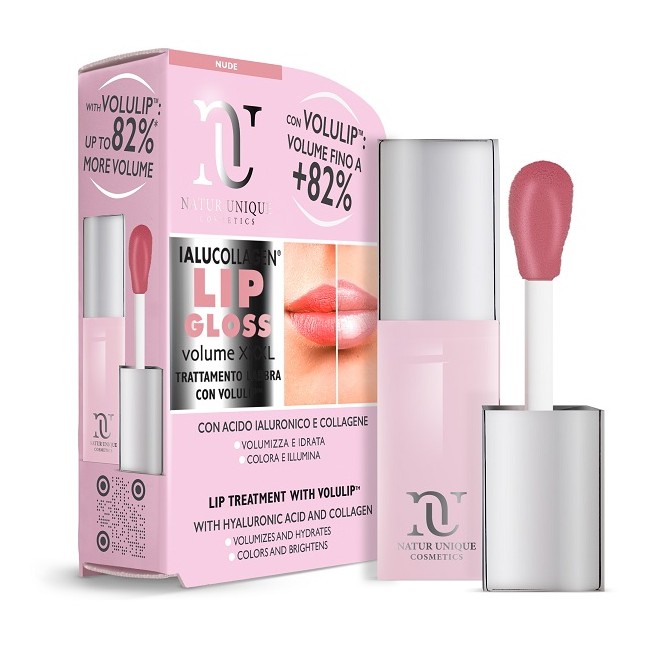 Natur Unique Ialu Lip Gloss Volume Xxxl Nude 8 Ml Natur Unique Ialu Lip Gloss Volume Xxxl Nude 8 Ml