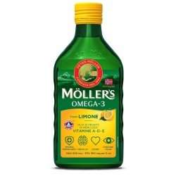 Moller's Omega 3 Olio Limone 250 Ml