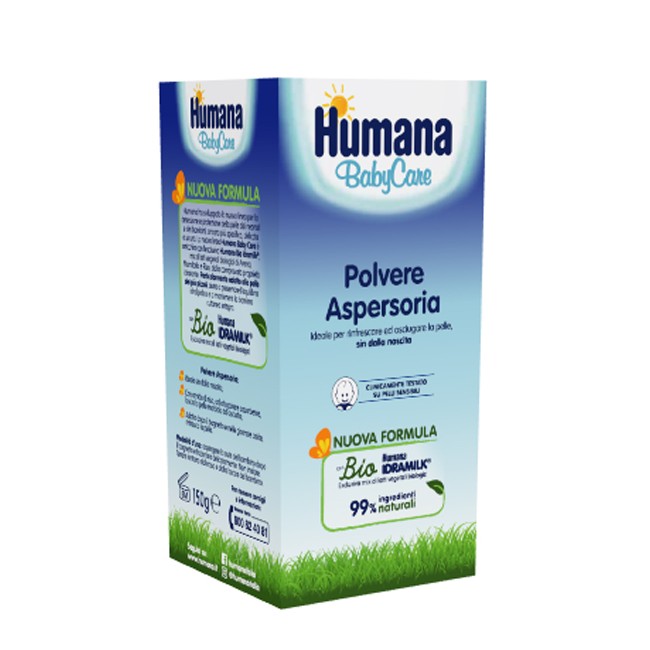 Humana LineaBlu Polvere Aspersoria Baby 150g Humana LineaBlu Polvere Aspersoria Baby 150g