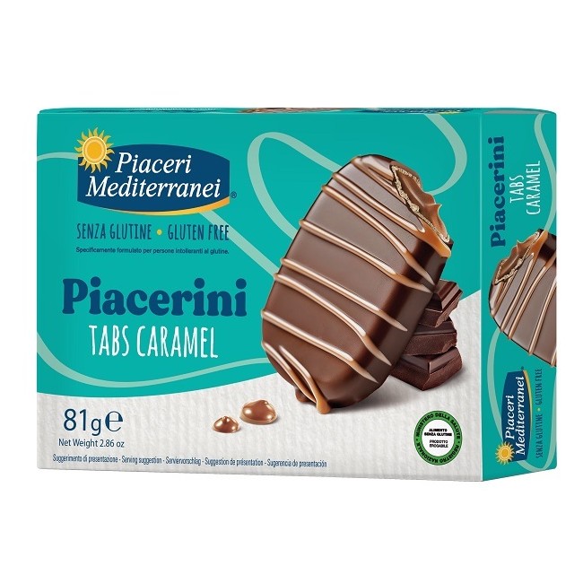 Piaceri Mediterranei Piacerini Tabs Caramel 81 G Piaceri Mediterranei Piacerini Tabs Caramel 81 G