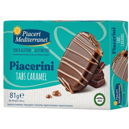 Piaceri Mediterranei Piacerini Tabs Caramel 81 G Piaceri Mediterranei Piacerini Tabs Caramel 81 G