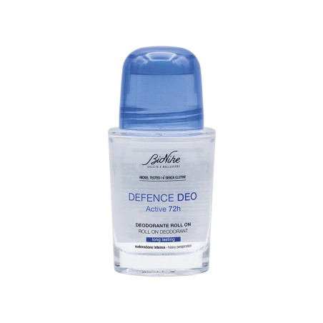 Flacone Roll On da 50 ml di Bionike Defence Deo Active Deodorante Ipersudorazione