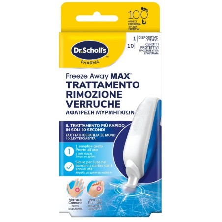 Trattamento Rimozione Verruche Scholl Freeze Away Max