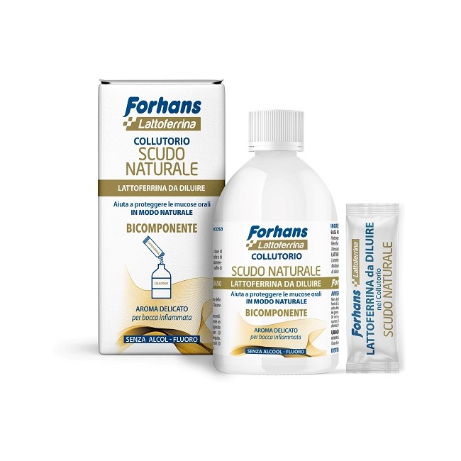 Forhans Scudo Naturale Collutorio 200 Ml Forhans Scudo Naturale Collutorio 200 Ml