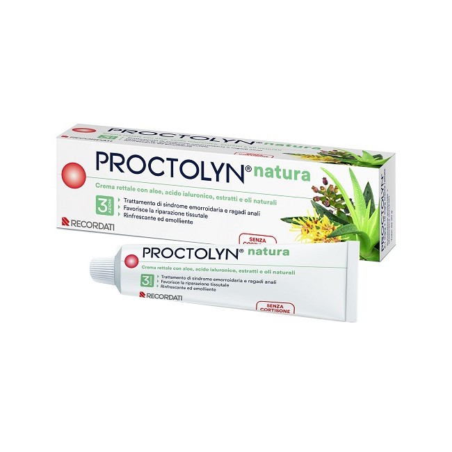 Tubo da 30 ml di Proctolyn Natura, pomata per emorroidi e ragadi anali. Tubo da 30 ml di Proctolyn Natura, pomata per emorroidi e ragadi anali.