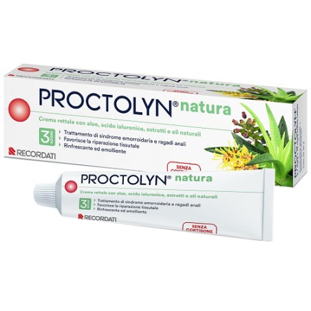 Tubo da 30 ml di Proctolyn Natura, pomata per emorroidi e ragadi anali. Tubo da 30 ml di Proctolyn Natura, pomata per emorroidi e ragadi anali.