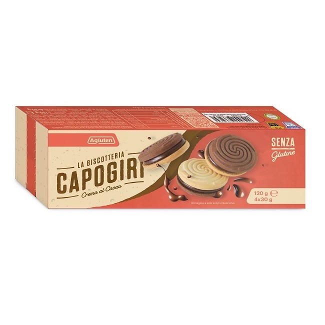 Agluten Capogiri Crema Cacao 120 G Agluten Capogiri Crema Cacao 120 G