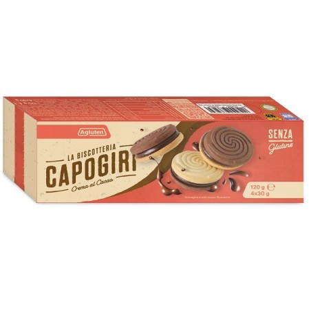 Agluten Capogiri Crema Cacao 120 G Agluten Capogiri Crema Cacao 120 G