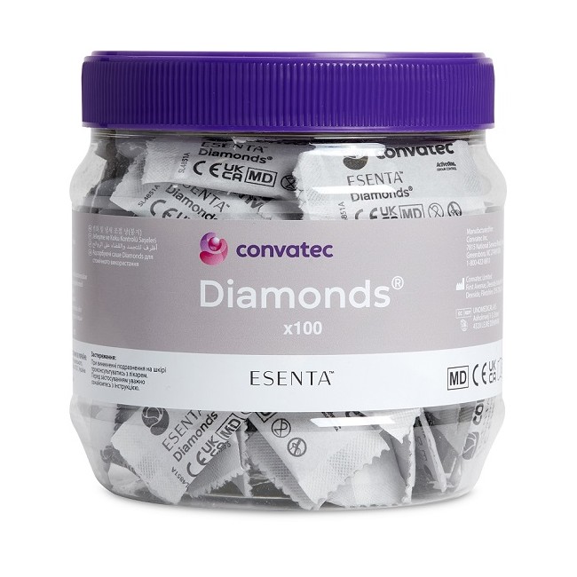 Bustine Gelificanti Antiodore Per Stomia Esenta Diamonds 100 Pezzi Bustine Gelificanti Antiodore Per Stomia Esenta Diamonds 100 Pezzi
