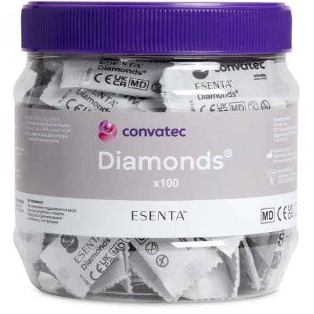 Bustine Gelificanti Antiodore Per Stomia Esenta Diamonds 100 Pezzi Bustine Gelificanti Antiodore Per Stomia Esenta Diamonds 100 Pezzi