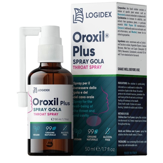 Oroxil Plus Spray Gola Cavo Orale 50 Ml Oroxil Plus Spray Gola Cavo Orale 50 Ml