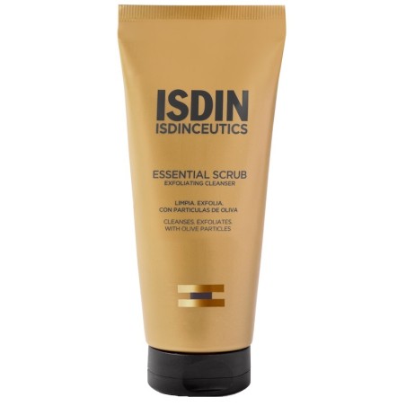 Confezione da 100 grammi di Isdinceutics Essential Scrub Gel Detergente Esfoliante Per Pelle Morbida e Luminosa. Confezione da 100 grammi di Isdinceutics Essential Scrub Gel Detergente Esfoliante Per Pelle Morbida e Luminosa.