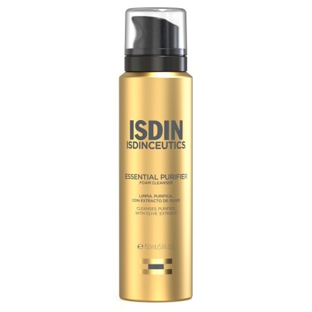 Flacone da 150 ml di Isdinceutics Essential Purifier Mousse Viso Purificante Per Pelle Mista E Grassa.
