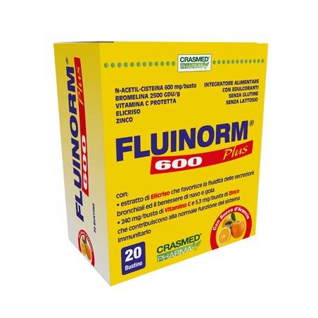 Fluinorm 600 Plus 20 Bustine Fluinorm 600 Plus 20 Bustine