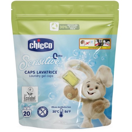 Chicco Detersivo Pods 20 Pezzi