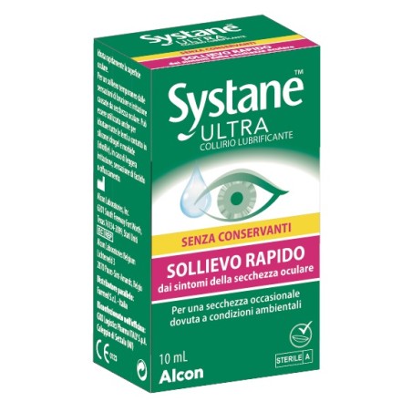 Collirio Lubrificante Systane Ultra Senza Conservanti 10 Ml Collirio Lubrificante Systane Ultra Senza Conservanti 10 Ml