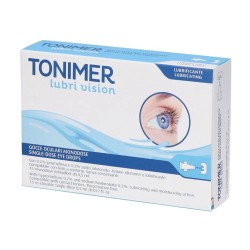 Istituto Ganassini Gocce Oculari Tonimer Lubri Vision 15 Monodose Richiudibili Da 0,5 Ml