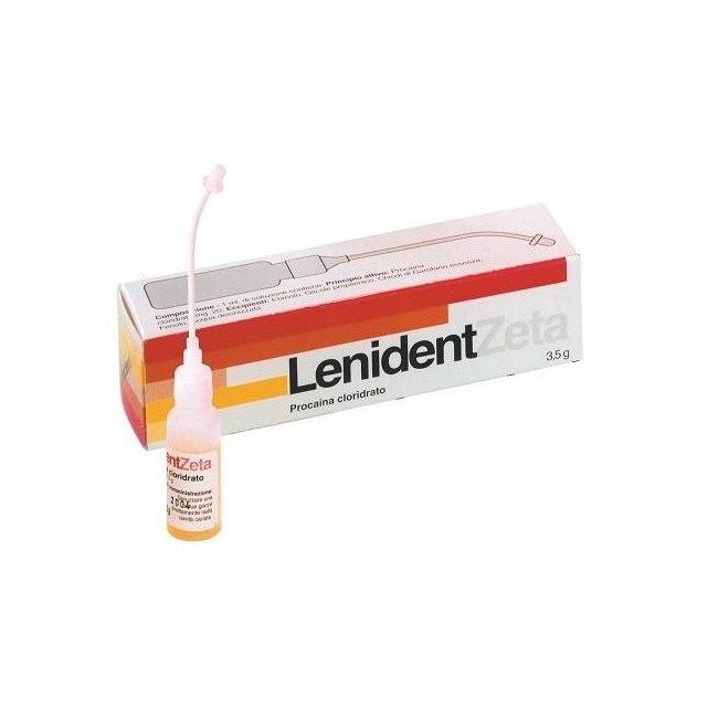 Zeta Farmaceutici Lenident Soluzione Odontoiatrica Per Carie E Mal Di Denti 6ml 3,5g Zeta Farmaceutici Lenident Soluzione Odontoiatrica Per Carie E Mal Di Denti 6ml 3,5g