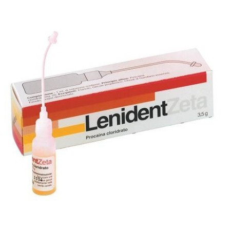 Zeta Farmaceutici Lenident Soluzione Odontoiatrica Per Carie E Mal Di Denti 6ml 3,5g