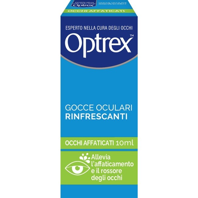 Gocce Oculari Rinfrescanti Occhi Affaticati Optrex 10 Ml
