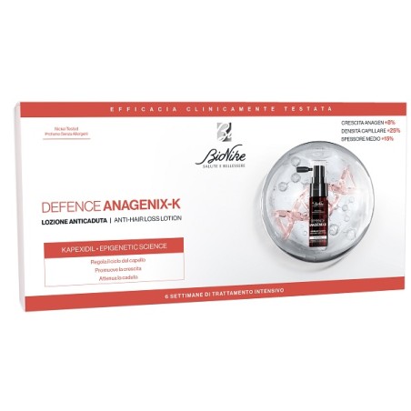 Defence Anagenix K Lozione Anti Caduta 6 Flaconcini 15 Ml Defence Anagenix K Lozione Anti Caduta 6 Flaconcini 15 Ml