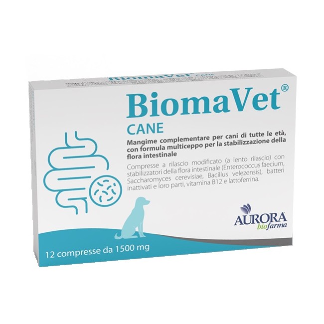 Biomavet Cane 1500mg 12 Compresse Biomavet Cane 1500mg 12 Compresse