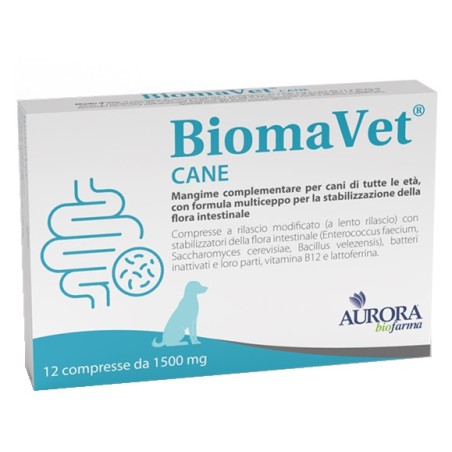 Biomavet Cane 1500mg 12 Compresse Biomavet Cane 1500mg 12 Compresse
