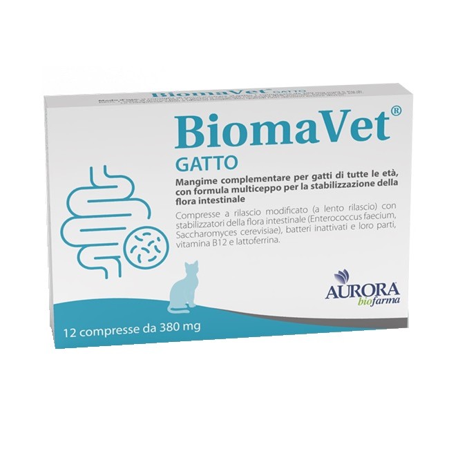 Biomavet Gatto 380mg 12 Compresse