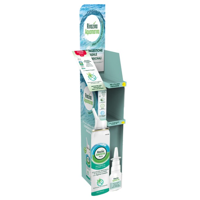 Rinazina Aquamarina Expo 24 Pezzi Da 20 Ml + 12 Pezzi Da 125 Ml Rinazina Aquamarina Expo 24 Pezzi Da 20 Ml + 12 Pezzi Da 125 Ml