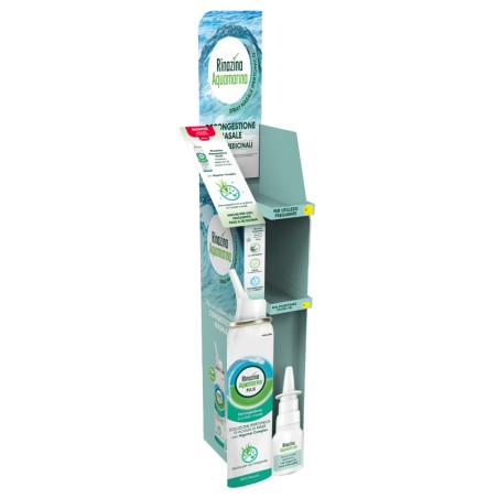 Rinazina Aquamarina Expo 24 Pezzi Da 20 Ml + 12 Pezzi Da 125 Ml Rinazina Aquamarina Expo 24 Pezzi Da 20 Ml + 12 Pezzi Da 125 Ml