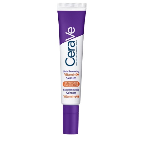 Confezione da 30 ml di Cerave Skin Renewing Siero Antiossidante Illuminante Antietà Con Vitamina C. Confezione da 30 ml di Cerave Skin Renewing Siero Antiossidante Illuminante Antietà Con Vitamina C.