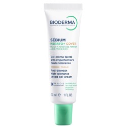 Tubetto da 30 ml di Bioderma Sebium Kerato+ Cover Gel-Crema
