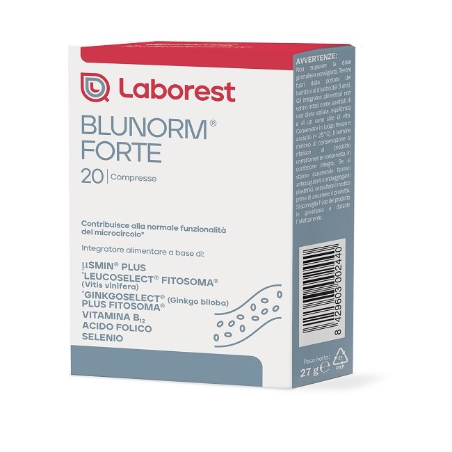 Blunorm Forte 20 Compresse Blunorm Forte 20 Compresse