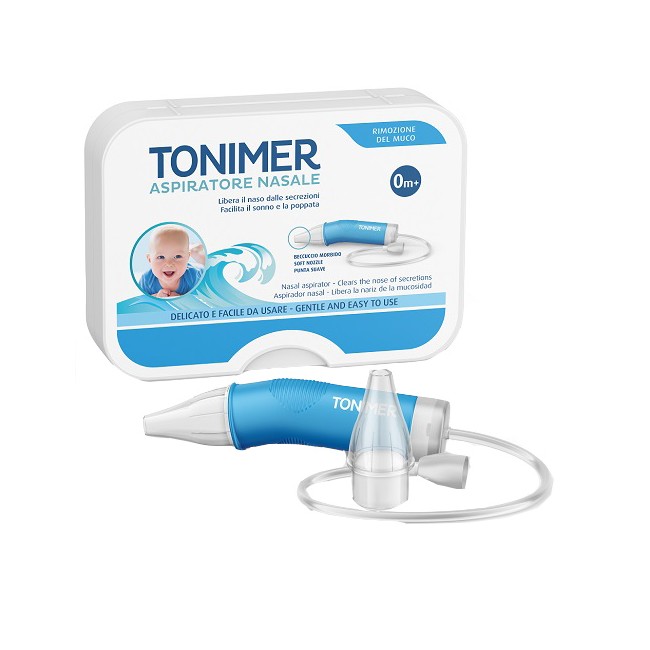 Confezione contenente 1 aspiratore + 2 beccucci, utili per la pulizia del naso del neonato. Confezione contenente 1 aspiratore + 2 beccucci, utili per la pulizia del naso del neonato.