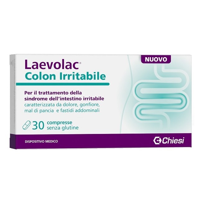 Confezione da 30 compresse di Laevolac Colon Irritabile Integratore Per Sindrome IBS. Confezione da 30 compresse di Laevolac Colon Irritabile Integratore Per Sindrome IBS.
