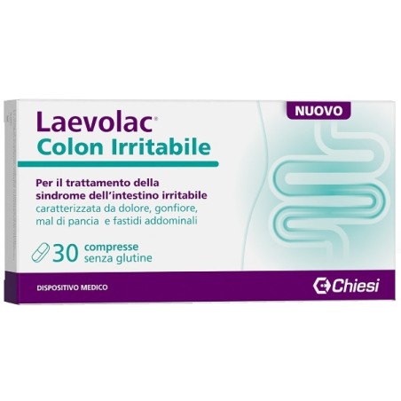 Confezione da 30 compresse di Laevolac Colon Irritabile Integratore Per Sindrome IBS. Confezione da 30 compresse di Laevolac Colon Irritabile Integratore Per Sindrome IBS.