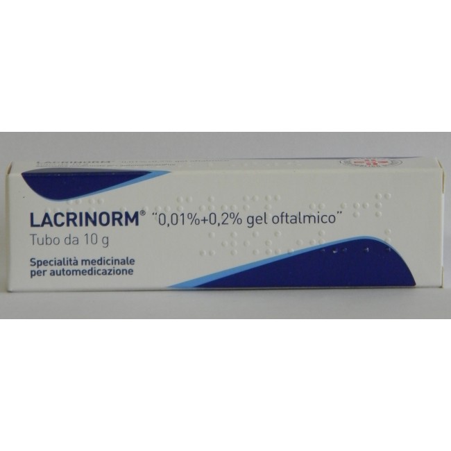 Farmigea Lacrinorm Gel Oftalmico Per Occhi 10g Farmigea Lacrinorm Gel Oftalmico Per Occhi 10g