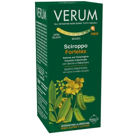 Verum Fortelax Sciroppo Lassativo Per il Transito Intestinale 126 g Verum Fortelax Sciroppo Lassativo Per il Transito Intestinale 126 g