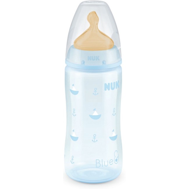 Nuk Biberon R&b Pp 300 Ml Blue Lattice 0-6 Mesi 1 Pezzo