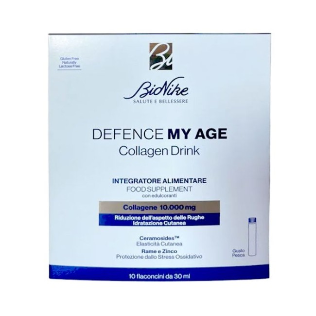 Bionike Defence My Age Integratore con Collagene 10 Flaconcini Da 30 Ml Bionike Defence My Age Integratore con Collagene 10 Flaconcini Da 30 Ml