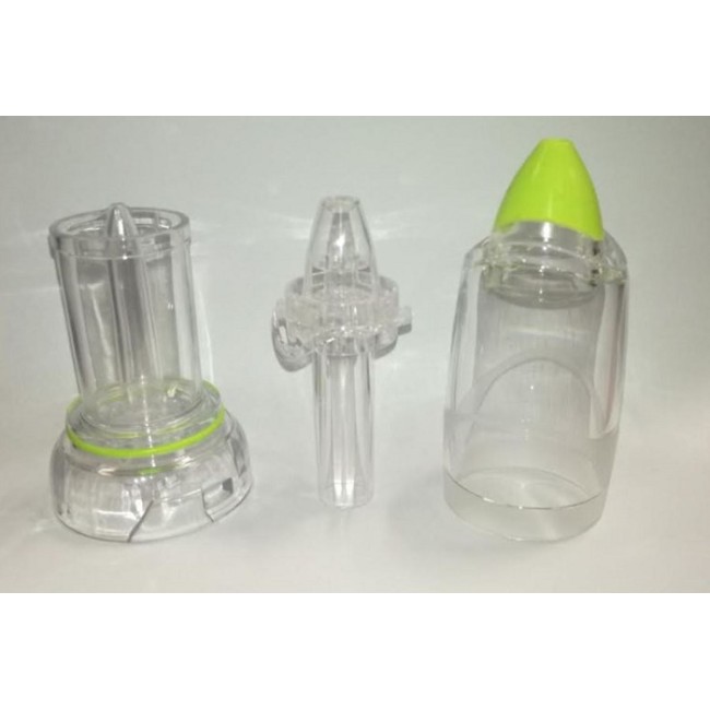Kit Di Ricambio Completo Rinowash Ego Con Vaschetta Portafarmaco + Atomizzatore + Guarnizione Di Tenuta + Campana Esterna