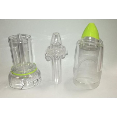 Kit Di Ricambio Completo Rinowash Ego Con Vaschetta Portafarmaco + Atomizzatore + Guarnizione Di Tenuta + Campana Esterna