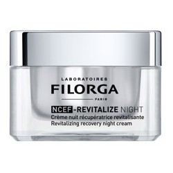 Vasetto da 50 ml di Filorga NCEF Revitalize Night Crema Antiage Antirughe Notte.