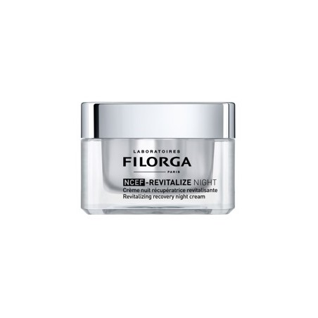 Vasetto da 50 ml di Filorga NCEF Revitalize Night Crema Antiage Antirughe Notte. Vasetto da 50 ml di Filorga NCEF Revitalize Night Crema Antiage Antirughe Notte.