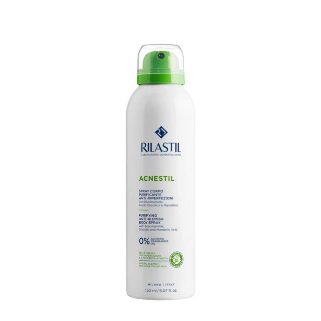Rilastil Acnestil Spray Corpo Purificante Per Pelle Acneica 150 Ml Rilastil Acnestil Spray Corpo Purificante Per Pelle Acneica 150 Ml